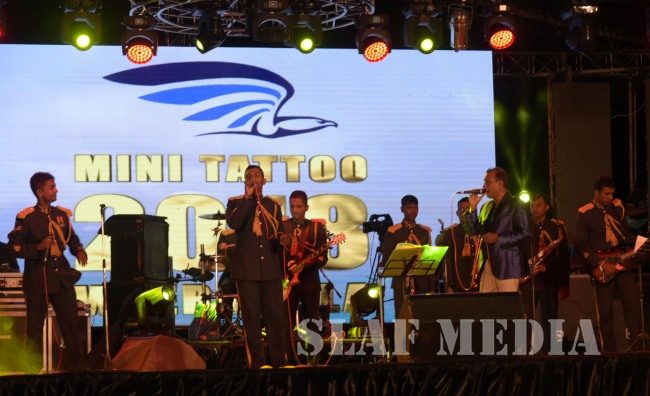 Mini Tattoo Weerawila Declared Open by the Commander