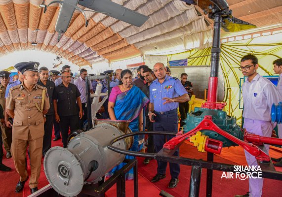 SLAF HOSTS
HISTORIC “AIR TATTOO -2024” EDUCATIONAL AND TECHNICAL EXHIBITION IN
NORTHERN PROVINCE