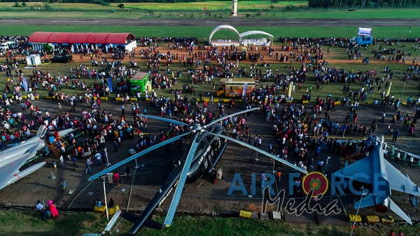 Large Crowds on the Second Day of 'Air Tattoo 2019'
