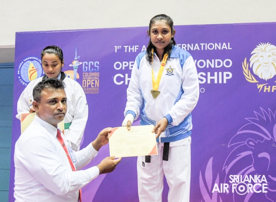 SLAF
PLAYERS PERFORMED AT 1ST SOUTH ASIAN OPEN TAEKWONDO INTERNATIONAL
CHAMPIONSHIP 2023