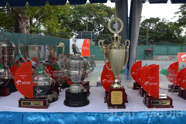 Thangarajah Dineshkanthan Excels in the National Tennis Championship