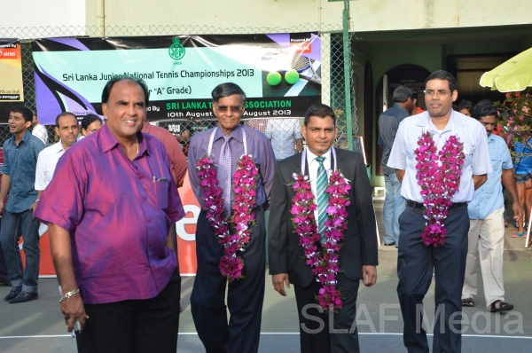 Thangarajah Dineshkanthan Excels in the National Tennis Championship