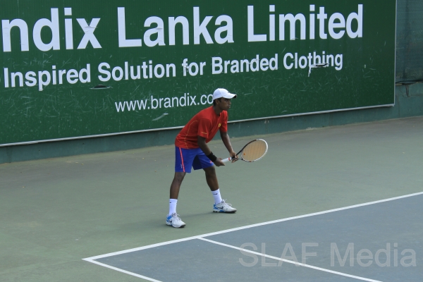 Thangarajah Dineshkanthan Excels in the National Tennis Championship