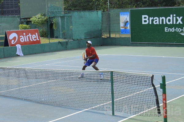 Thangarajah Dineshkanthan Excels in the National Tennis Championship