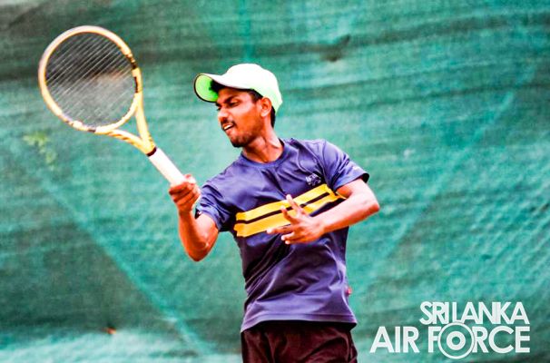 After
an illustrious ten-year journey, Aircraftman Ashen Silva, a prominent
player from the SLAF Tennis Pool