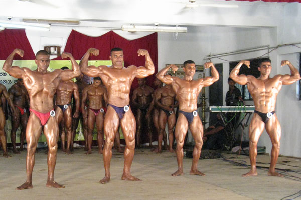 ගුවන් හමුදාව Air Force musclemen emerge champions at Hambanthota