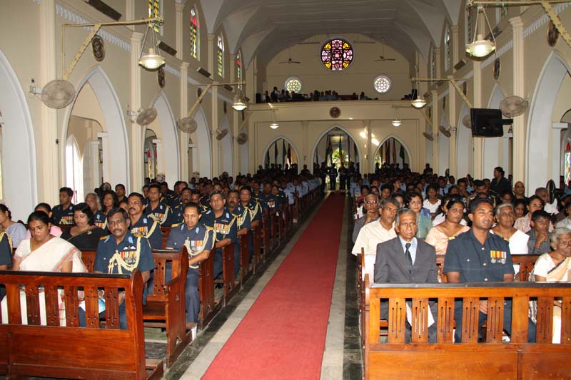 The Annual SLAF Christian Service 2010