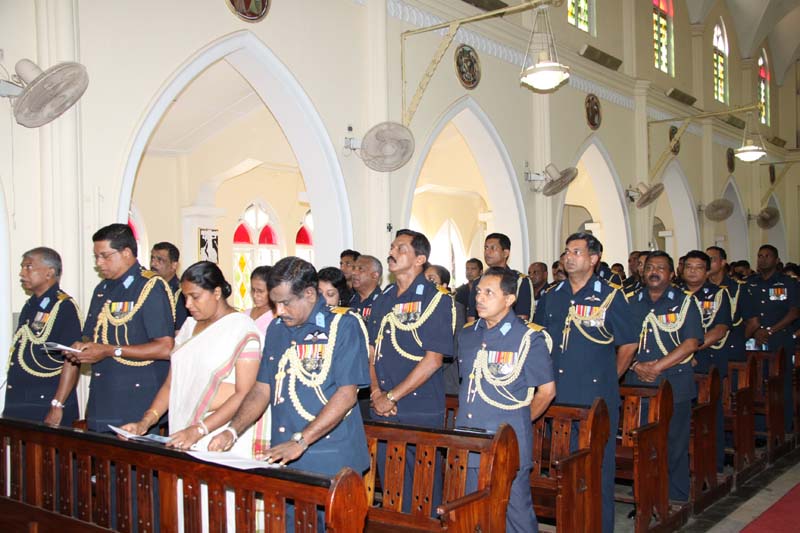 The Annual SLAF Christian Service 2010