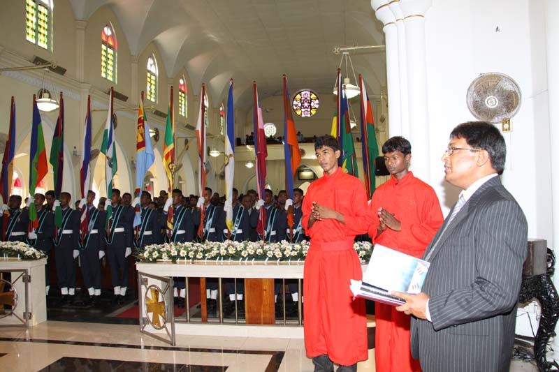 The Annual SLAF Christian Service 2010