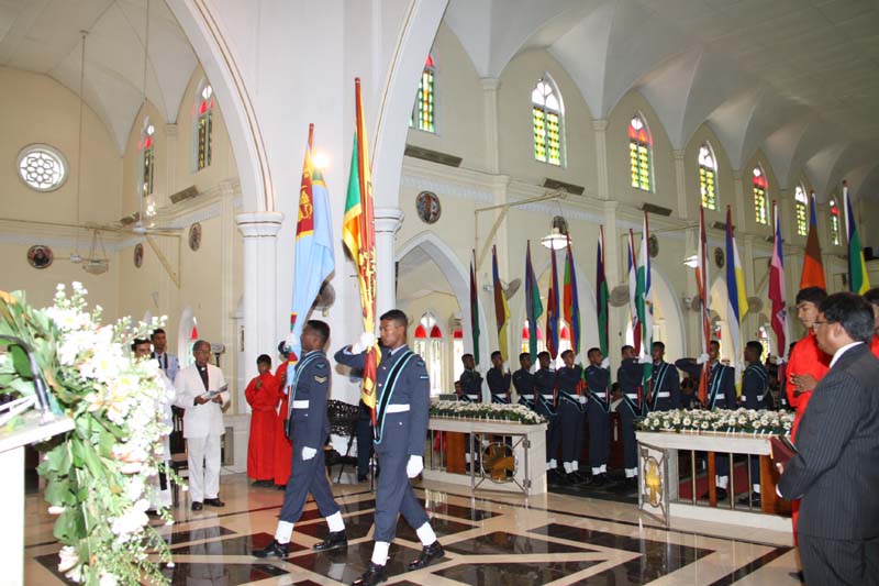 The Annual SLAF Christian Service 2010