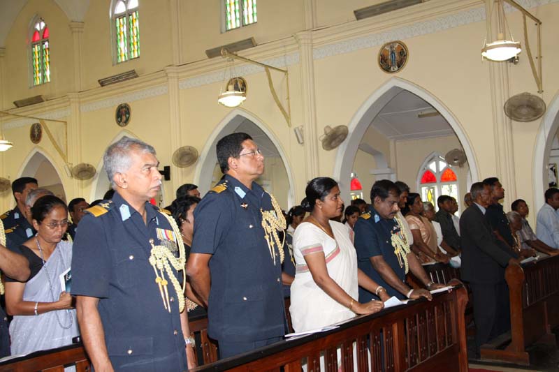 The Annual SLAF Christian Service 2010