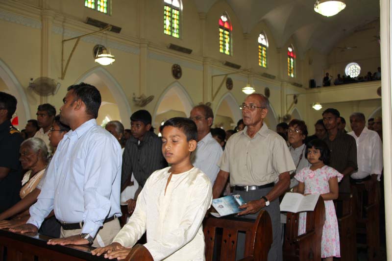 The Annual SLAF Christian Service 2010