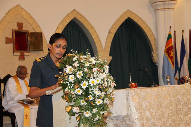 The Annual SLAF Christian Service 2010
