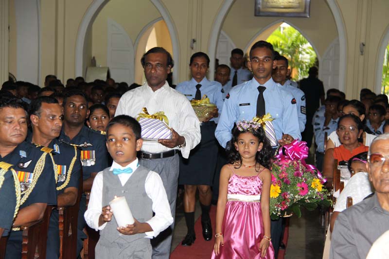 The Annual SLAF Christian Service 2010