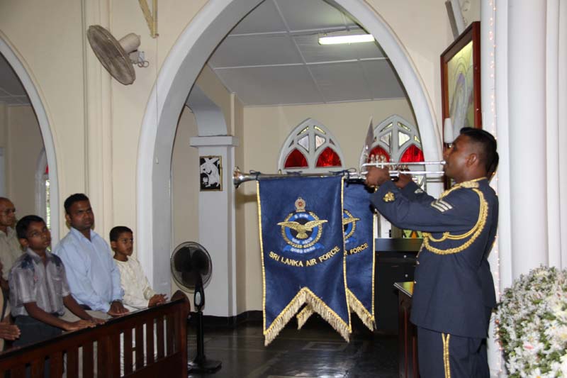 The Annual SLAF Christian Service 2010