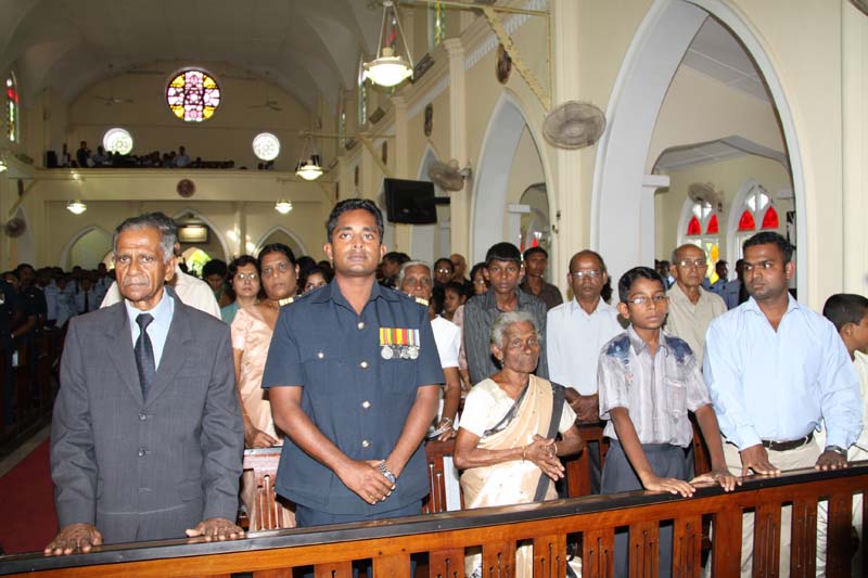 The Annual SLAF Christian Service 2010