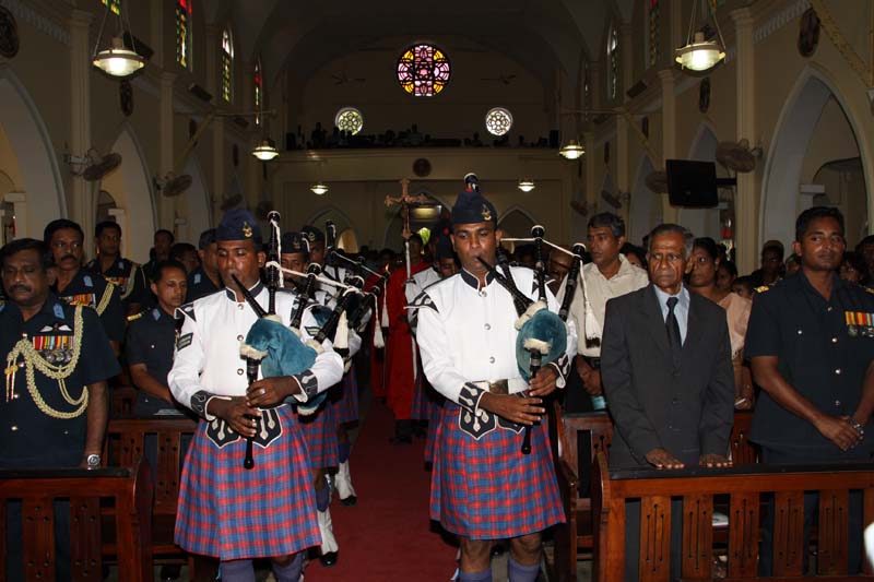 The Annual SLAF Christian Service 2010