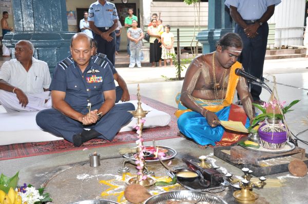 The Annual SLAF Hindu Religious Ceremony 2011