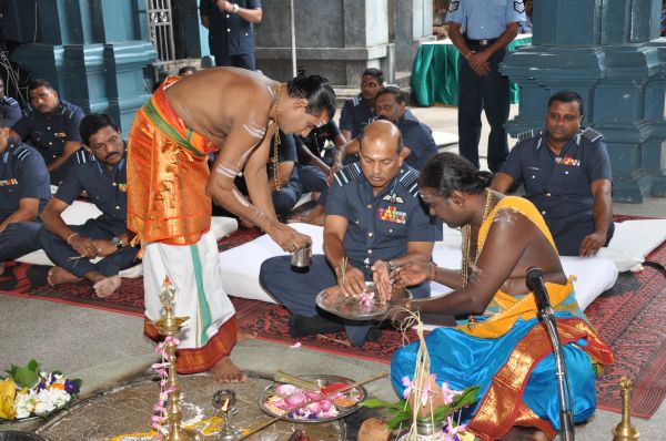 The Annual SLAF Hindu Religious Ceremony 2011