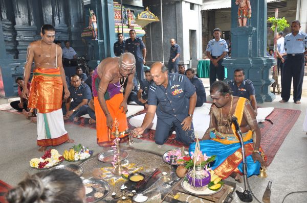 The Annual SLAF Hindu Religious Ceremony 2011