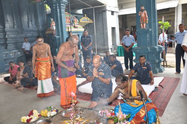 The Annual SLAF Hindu Religious Ceremony 2011