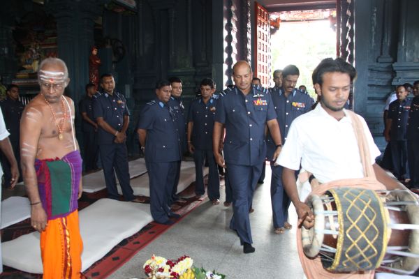 The Annual SLAF Hindu Religious Ceremony 2011