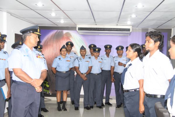 Opening of Beauty Saloon at SLAF Guwanpura