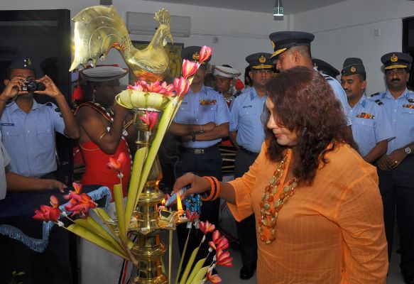 Opening of Beauty Saloon at SLAF Guwanpura