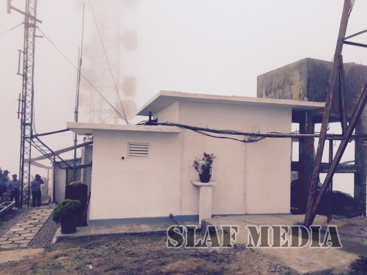 Transmission Building at Repeater Station Karagahatenna Opens