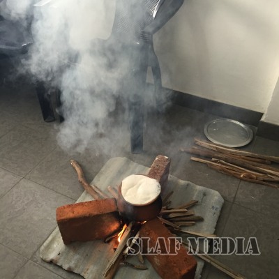 Transmission Building at Repeater Station Karagahatenna Opens