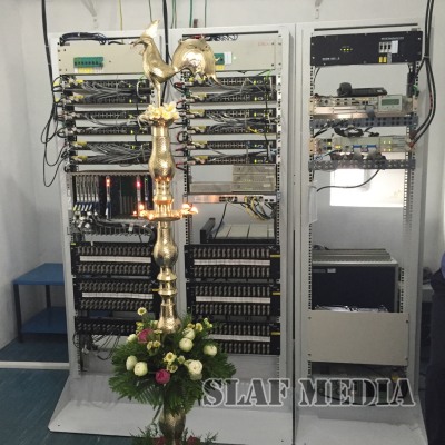 Transmission Building at Repeater Station Karagahatenna Opens