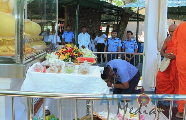 SLAF conducts 'Thripitakabhivandana' Programmes