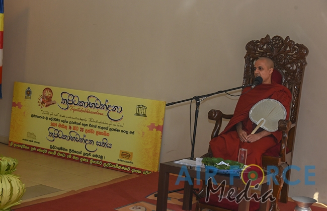 SLAF conducts 'Thripitakabhivandana' Programmes