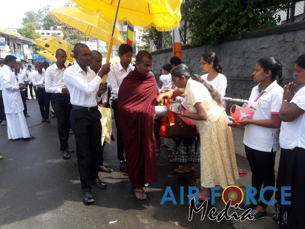 SLAF conducts 'Thripitakabhivandana' Programmes