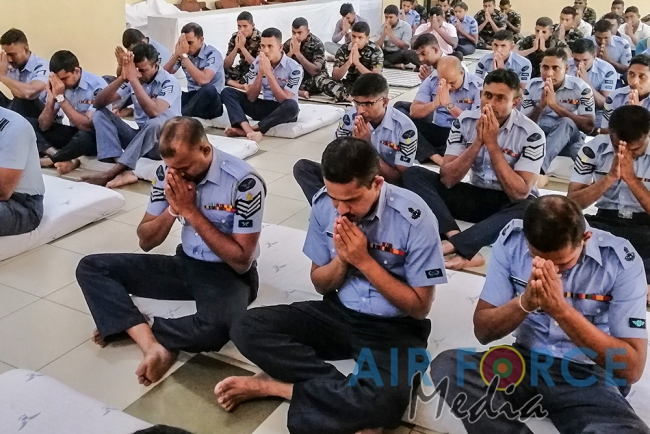 SLAF conducts 'Thripitakabhivandana' Programmes