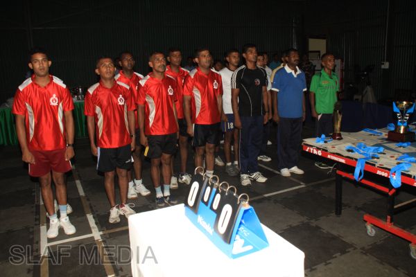 SLAF Station Colombo Wins Inter Unit Table Tennis Tournament
2012