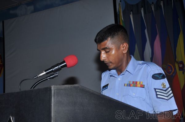 Closing Address Ceremony of No. 149 Air Photo Basic Course