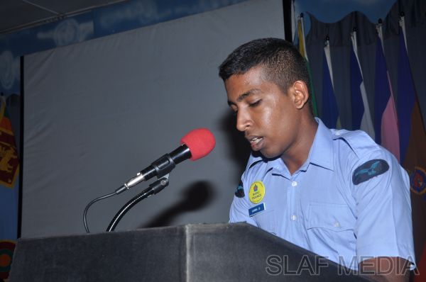 Closing Address Ceremony of No. 149 Air Photo Basic Course