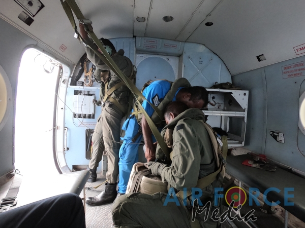 'Tuskers of the Sky' Conducts Maritime Search and Rescue Operation with Sri Lanka Navy