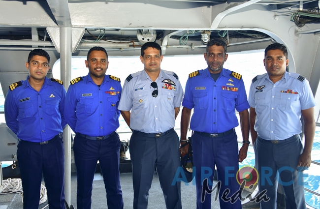 'Tuskers of the Sky' Conducts Maritime Search and Rescue Operation with Sri Lanka Navy