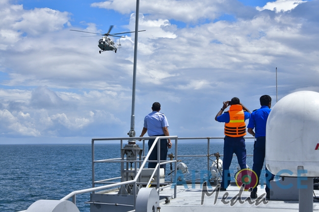 'Tuskers of the Sky' Conducts Maritime Search and Rescue Operation with Sri Lanka Navy