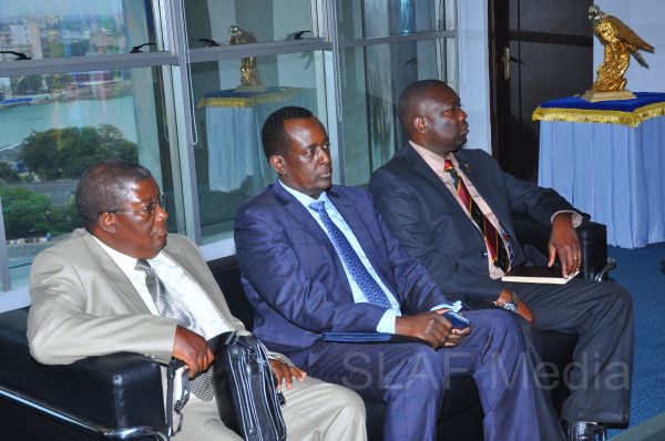 Minister
of State for Defence of Uganda visits SLAF Headquarterstournament