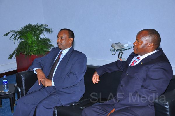 Minister
of State for Defence of Uganda visits SLAF Headquarterstournament