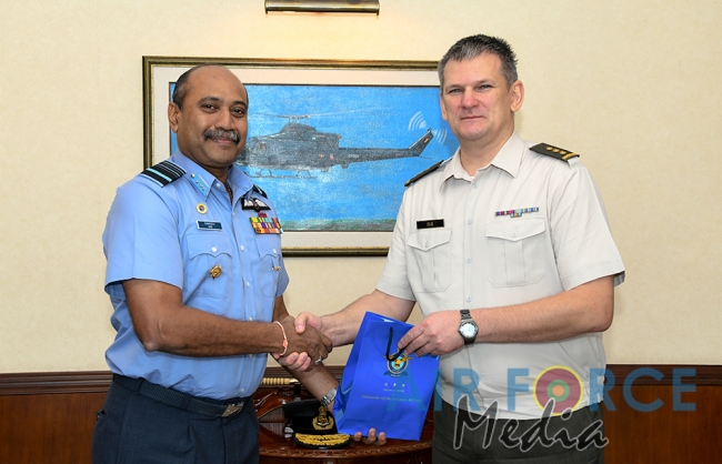 Ukrainian Defence Attaché Calls on Commander