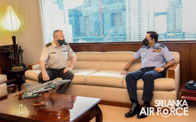 Courtesy Call on Ukraine Defence,Air And Naval Attache (Colonel Volodymyr Bakai