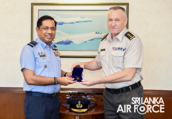 Courtesy Call on Ukraine Defence,Air And Naval Attache (Colonel Volodymyr Bakai
