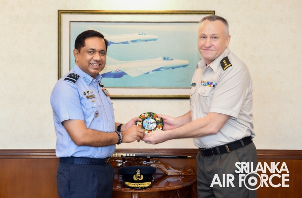 Courtesy Call on Ukraine Defence,Air And Naval Attache (Colonel Volodymyr Bakai