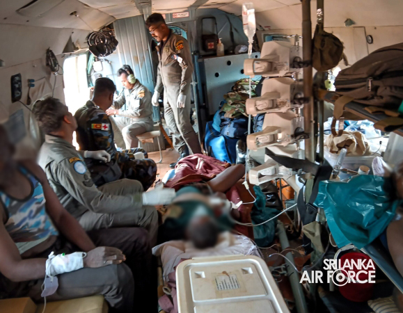 SLAF EXECUTES URGENT CASEVAC IN AM DAFOK