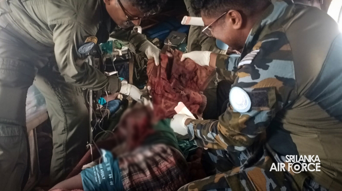 SLAF EXECUTES URGENT CASEVAC IN AM DAFOK