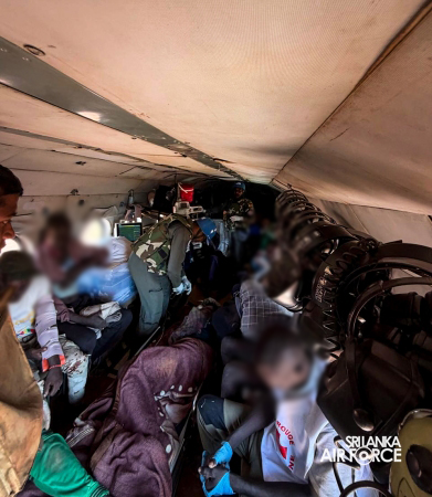 SLAF EXECUTES URGENT CASEVAC IN AM DAFOK